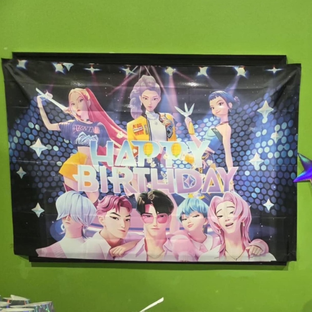 K pop demon hunters party supplies